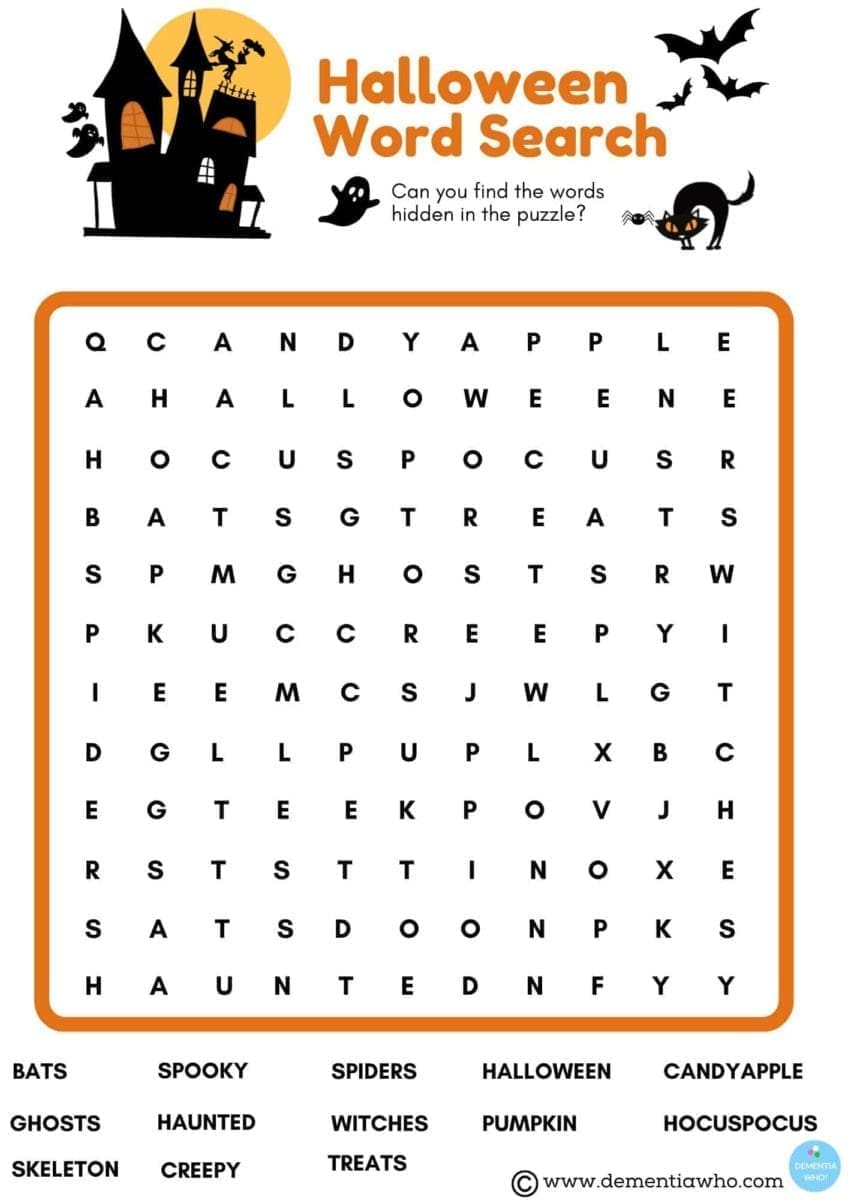 Halloween-Word-Search